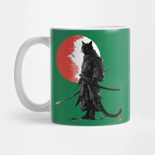 samurai cat Mug